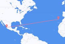 Flyreiser fra Puerto Vallarta, Mexico til Porto Santo, Portugal