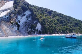 From Poros:Ithaca Cruise from Kefalonia to Gidaki Beach and Vathy