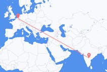 Lennot Hyderabadista Brysseliin
