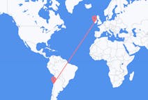 Flyreiser fra La Serena, Chile til Killorglin, Irland