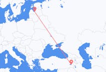 Flyrejser fra Van til Riga
