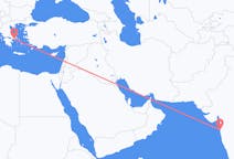 Flyrejser fra Mumbai til Athen