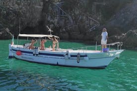 Escursione in barca a Gaeta con sosta bagno e snorkeling 2 ORE