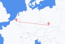 Flyreiser fra Ostrava, til Brussel