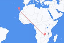 Flyrejser fra Lusaka til Tenerife