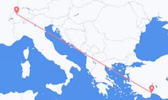 Lennot Bernistä, Sveitsi Antalyaan, Turkki