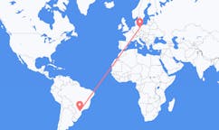 Flyg från Ponta Grossa, Brasilien till Berlin, Maryland, Tyskland