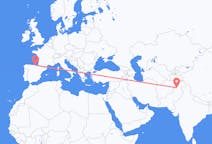 Flights from Peshawar to Bilbao