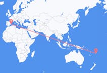 Flyrejser fra Suva, Fiji til Ibiza, Spanien
