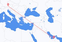 Flüge von Abu Dhabi, nach Salzburg