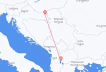 Flug frá Osijek, Króatíu til Ohrid, Norður-Makedóníu