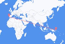 Flyrejser fra Rabaul til Lissabon