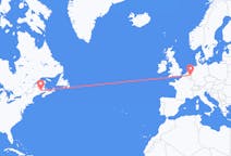 Flyrejser fra Fredericton, Canada til Maastricht, Holland