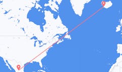 멕시코 사카테카스발 아이슬란드 레이캬비크행 항공편