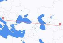 사마르칸트 출발, 스플리트 도착 항공편