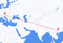Flyrejser fra Liuzhou, Kina til Klagenfurt, Østrig
