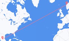 Flyrejser fra Leon, Mexico til Volda, Norge