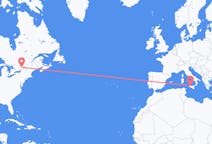 Flyrejser fra Ottawa til Palermo