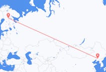 Flyrejser fra Shenyang til Kuusamo