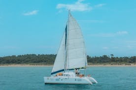 Private Full Day Cruise in Corfu on Lagoon Catamaran