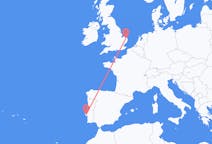 Flights from the city of Norwich to the city of Lisbon