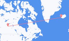 出发地 加拿大麦克默里堡目的地 冰岛雷克雅未克的航班