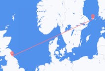 Flights from Durham to Mariehamn