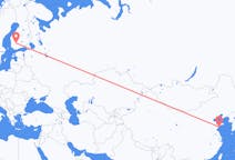 Flüge von Qingdao, nach Tampere
