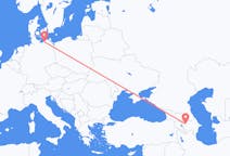 Lennot Ganjasta, Azerbaidžan Rostockiin, Saksa