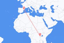 Flyrejser fra Goma til Reus