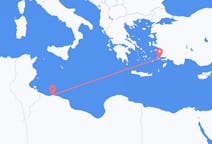 Flyrejser fra Tripoli til Kos