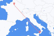Flyrejser fra Reggio di Calabria til Paris