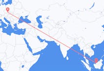 Flyrejser fra Sibu, Malaysia til Brno, Tjekkiet