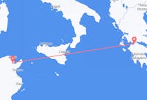 Flyreiser fra Tunis, Tunisia til Patras, Hellas