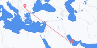 Flyreiser fra Qatar til Bulgaria