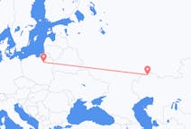 Flyrejser fra Oral, Kasakhstan til Szczytno, Polen
