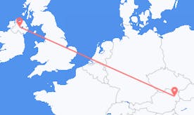 Flüge von Nordirland nach Österreich