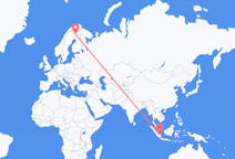 Flüge von Palembang, Indonesien zu Kolari, Finnland
