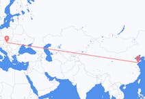 Lennot Qingdaosta Budapestiin