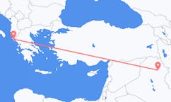Flyreiser fra Kirkuk, til Corfu