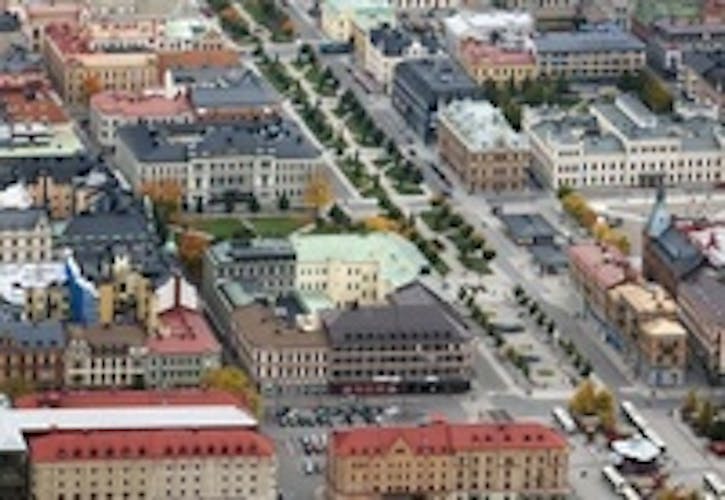 photo of view of Sundsvall, Sweden.