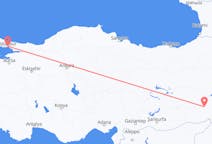 터키 시르트에서 출발해 터키 이스탄불로(으)로 가는 항공편