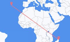 Flights from Sambava to São Jorge