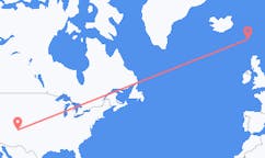 Flyg från Victoria de Durango, USA till Sørvágur, Färöarna