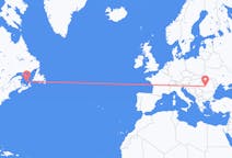 Flug frá Les Îles-de-la-Madeleine, Quebec, Kanada til Sibiu, Rúmeníu