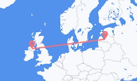 Flights from Latvia to Northern Ireland