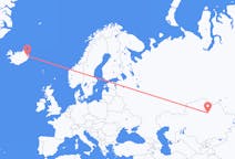 Flyrejser fra Nur-Sultan, Kasakhstan til Egilsstaðir, Island