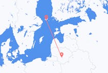 Flyg från Kaunas till Mariehamn