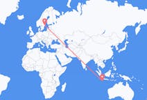 Flyrejser fra Shire of Christmas Island til Stockholm