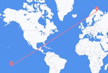 Flights from Tahiti to Ivalo
